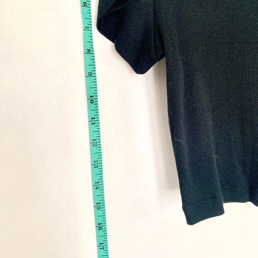 LOWEST PRICE- Ribbed Crop Tee - Picture 3 of 3